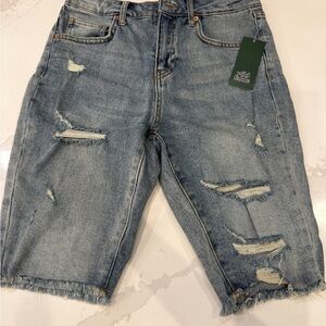 Wild Fable Blue Denim Shorts